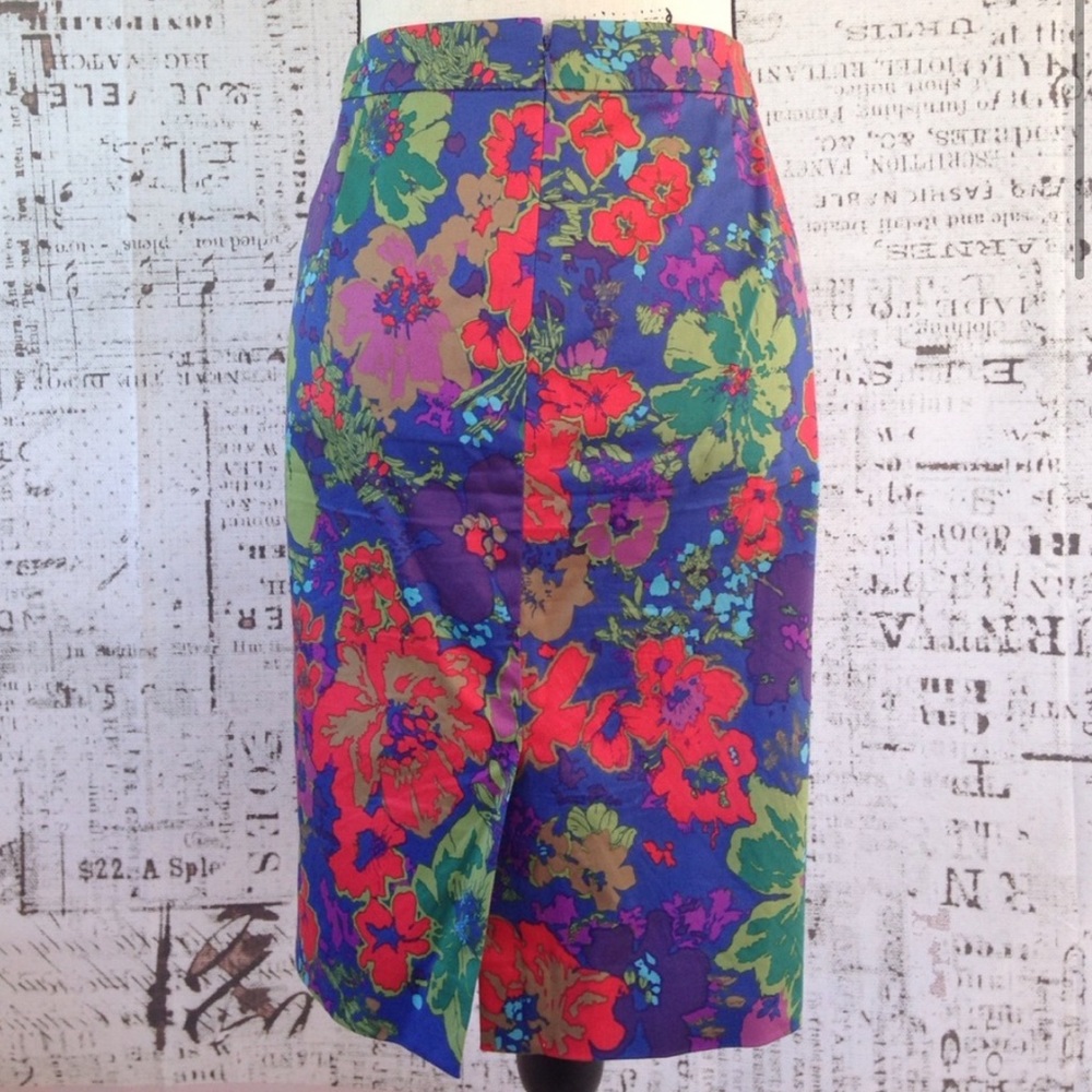 J. Crew | Pencil Skirt | Floral